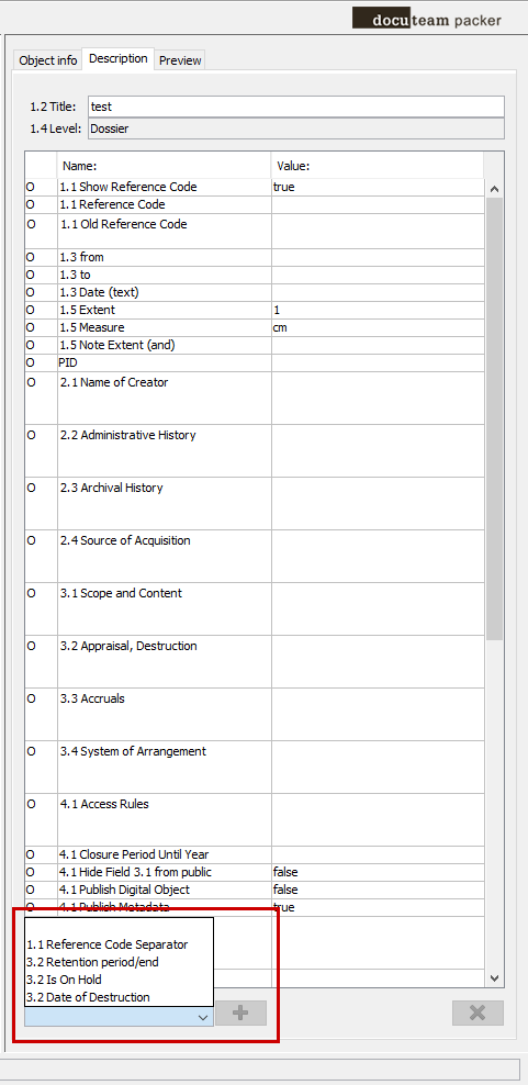 add metadata fields dynamically