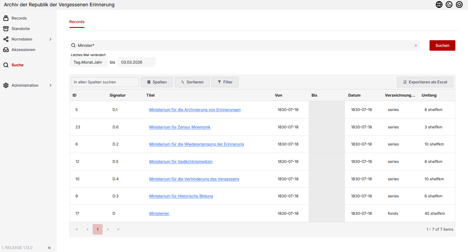 Suche nach „Minister“ zu Beginn eines Worts