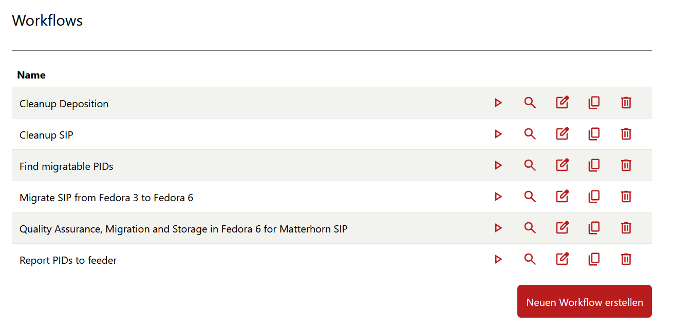 Workflow erstellen