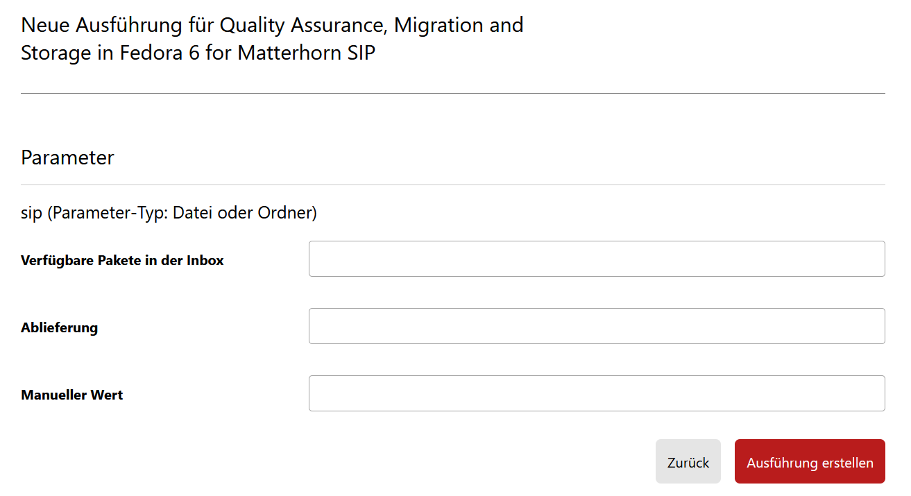Workflow starten